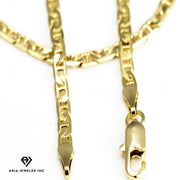 Chain with Rose Cross Pendant