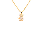 Chain with Bear Pendant