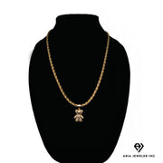 Chain with Bear Pendant
