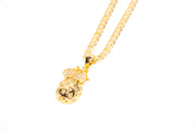 Chain with Pineapple Pendant  P30
