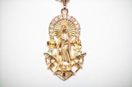 Chain with Diamond St. Mary