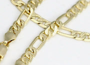 Chain with Gold Roman Cross Pendant