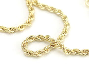 Chain with Gold Roman Cross Pendant