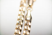 Chain with Gold Roman Cross Pendant