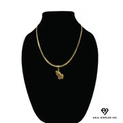 Chain with Praying Hands Pendant