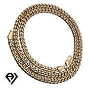 Aria LUX 6mm Cuban Chain With Ghost Face Pendent