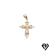 Chain with Elegant Golden Crucifix