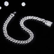 14mm Moissanite Cuban Luxury Chain