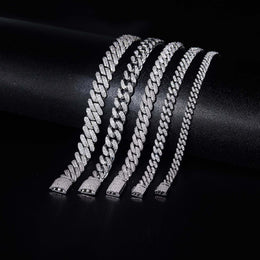 14mm Moissanite Cuban Luxury Chain