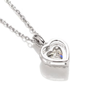 Heart Moissanite Jewelry Set