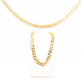 6mm Cuban Chain with Bracelet Set