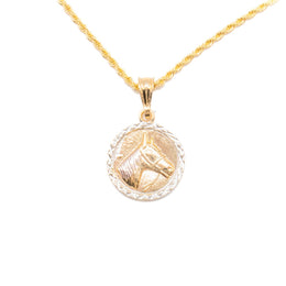 Chain with Equestrian Pendant