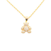 Chain with Teddy Bear Pendant