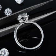 Moissanite Ring 1c