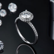 Moissanite Ring 1c