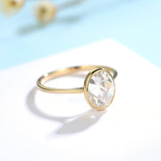 14K/18K  gold plated Moissanite Ring