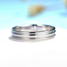 10K White Gold Ring