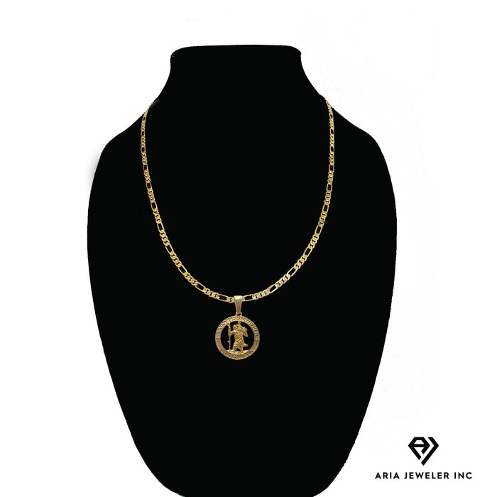 Chain with St. Christopher Pendant