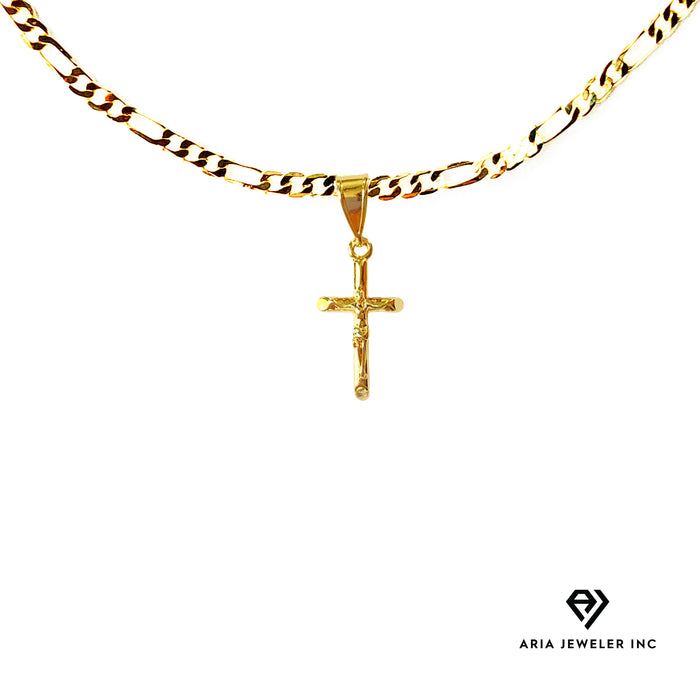 Chain with Small Gold Crucifix