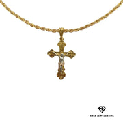 Chain with Gold Crucifix