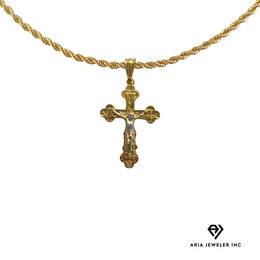 Chain with Gold Crucifix