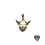 Chain with Dove Heart Pendant