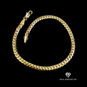 14K Bonded Gold Miami Cuban Bracelet