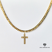 Chain with Golden Crucifix