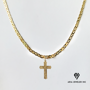 Chain with Golden Crucifix