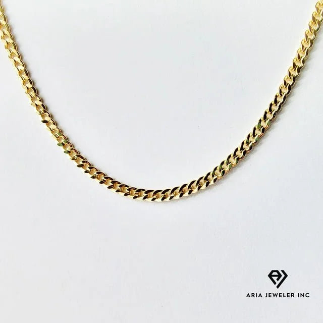 10mm Gold Cuban Chain