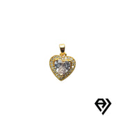 Chain with Diamond Heart Pendant