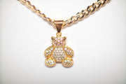 Chain with Teddy Bear Pendant