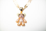 Chain with Bear Pendant