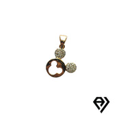 Chain with Diamond Mickey Pendant