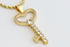 Chain with Golden Key to Your Heart Pendant