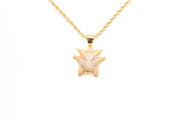 Chain with Gengar Ghost Pendant