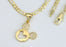 Chain with Diamond Mickey Pendant