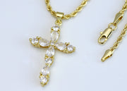 Chain with Diamond Cross