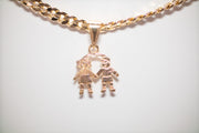 Chain with Children Pendant