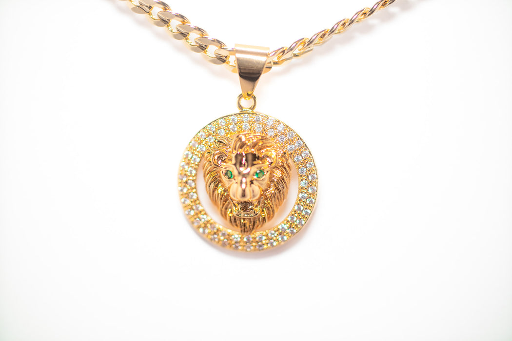 Chain with Lion Pendant