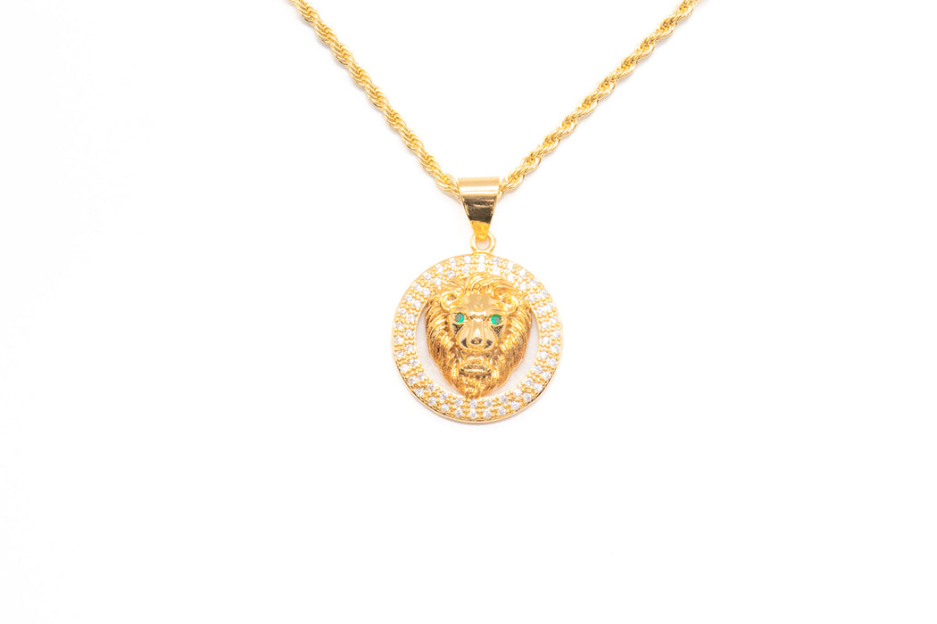 Chain with Lion Pendant