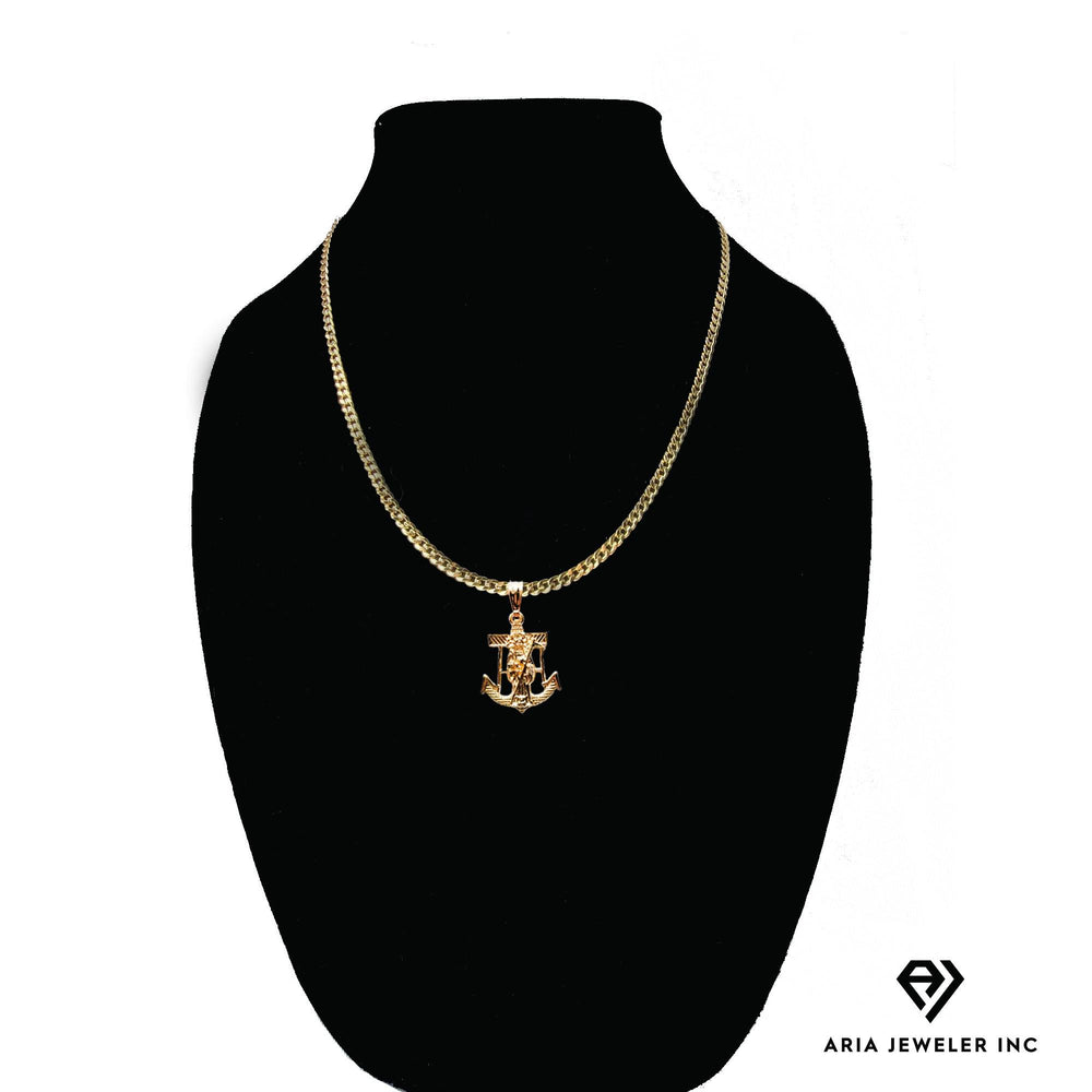 Necklace with Anchor Reaper Pendent