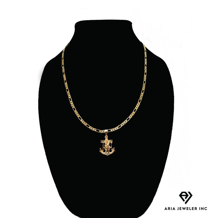 Necklace with Anchor Reaper Pendent