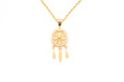 Chain with Dream Catcher Pendant