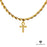 Chain with Gold Ankh Pendent