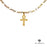 Chain with Gold Ankh Pendent