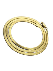 Herringbone Style Gold Necklace P30