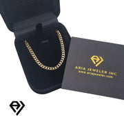 Aria LUX 10mm Cuban Chain With Large Reaper Pendent