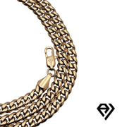 Aria LUX 6mm Cuban Chain With Medium Crucifix Pendent