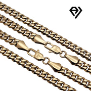 Aria LUX 6mm Cuban Chain With Crucifix Pendent